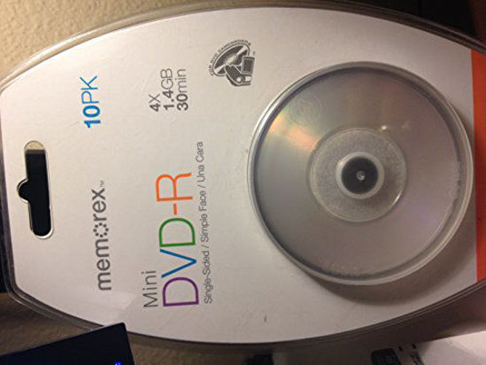 Picture of Memorex 1.4GB Mini DVD-R Media, 10 pack