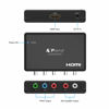 Picture of HDMI to Component Converter with HDMI Cable, PORTTA HDMI to RGB Adapter, 5RCA HDMI to YPbPr Video Converter, Support 1080P 60Hz for PS3 PS4 Xbox TV Monitor Projector