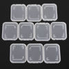 Picture of GOOTRADES Transparent Standard SD SDHC Memory Card Case Holder Box Storage Boxes (Pack of 10)