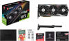 Picture of MSI GeForce RTX 3070 Gaming X Trio Graphics Card, 8GB GDDR6, PCIe 4.0, Ray Tracing, VR Ready, RGB, 3xDisplayPort, 1x HDMI 2.1 8K, 3X TORX Fan 4.0, Battlefield V