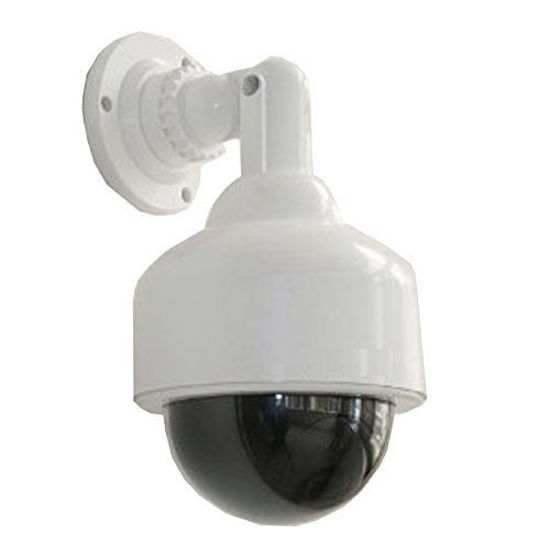 Picture of JYtrend Outdoor Dome Fake Dummy Security Camera with Inflared Led Flashing Light