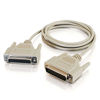 Picture of C2G 03029 DB25 Male to DB25 Female Serial RS232 Null Modem Cable, Beige (6 Feet, 1.82 Meters)