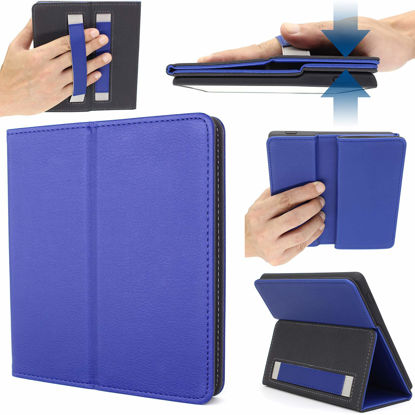 Picture of E-Reader Case for 10th Generation-2019 and 9th Generation-2017 Released PU Leather Cover H01 - Blue