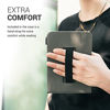 Picture of kwmobile Case Compatible with Kobo Aura Edition 1 - Fabric Cover with Magnetic Closure, Strap, Pocket - Dark Grey