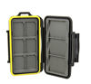 Picture of JJC MC-SD6CF3 Rugged Water-Resistant Memory Card Case fits 3x CF / 6x SD Cards, Black