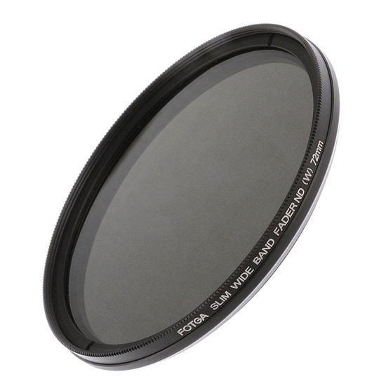 Picture of Fotga Slim Fader Variable ND Filter Adjustable ND2 to ND400 72mm Neutral Density Optical Glass for Camera Lens