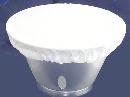 Picture of 7" / 18cm to 8.25" 21cm Soft White Diffuser Sock for Flash Reflector Elastic Studio Nylon