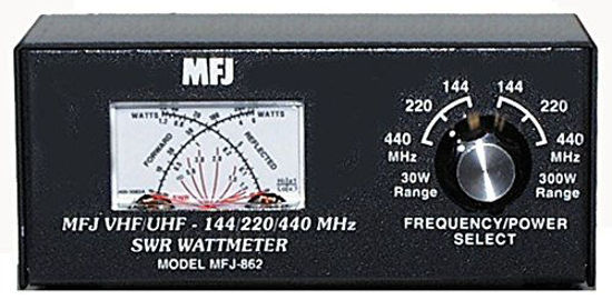 Picture of MFJ-862 MFJ862 Original MFJ Enterprises SWR meter, 144/220/440MHz, 30/300W