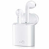 Picture of Bluetooth Headphones, Wireless Earbuds Headphone Stereo in-Ear Noise Canceling Headset with 2 Wireless Built-in Mic Earphone and Charging Case