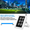 Picture of Tosuny Infrared Illuminator, DC12V 6W Infrared Fill Light with 6 Lamps, IP65 Waterproof IR Illuminators with Bracket for Security Surveillance Camera