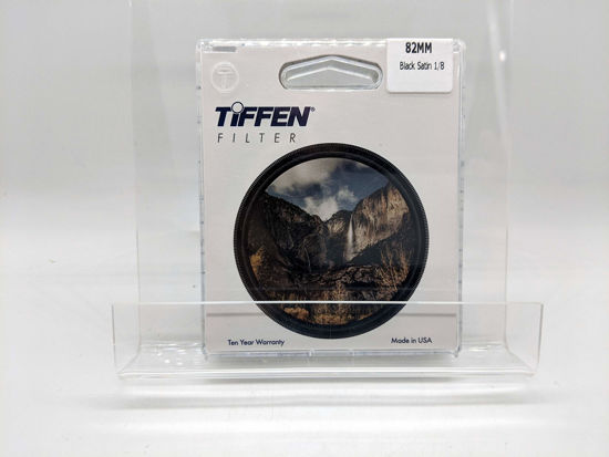 Picture of Tiffen 82mm Black Satin 1/8 Filter