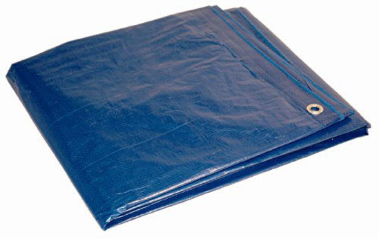 Picture of 10x20 Multi-Purpose Blue Medium Duty DRY TOP Poly Tarp (10'x20')