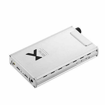 Picture of XDUOO XD-05 Plus Headphone Amplifier AK4493EQ 32bit/384kHZ DSD256 DAC Portable Headphone Amplifier Silver