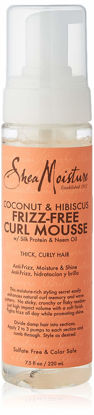 Picture of SHEA MOISTURE Sheamoisture Coconut & Hibiscus Frizz-free Curl Mousse - 7.5 Fl Oz, 7.5 Oz (290612 )