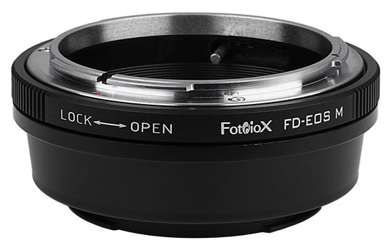 Picture of Fotodiox Lens Mount Adapter - Compatible with Canon FD & FL 35mm SLR Lenses to Canon EOS M (EF-M) Mount Mirrorless Cameras