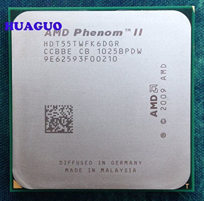 Picture of AMD Phenom II X6 1055T 2.8 GHz Six Core CPU Processor HDT55TWFK6DGR AM3 95W