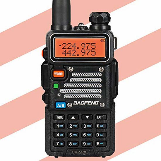 GetUSCart- BAOFENG UV-5RX3 Tri-Band Ham Radio, UHF VHF 1.25M Amateur ...