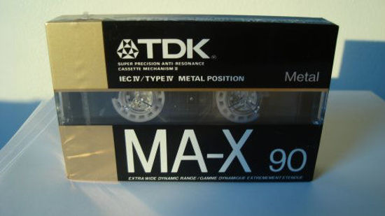 GetUSCart- TDK MA-X 90 Minute Blank Cassette Tape