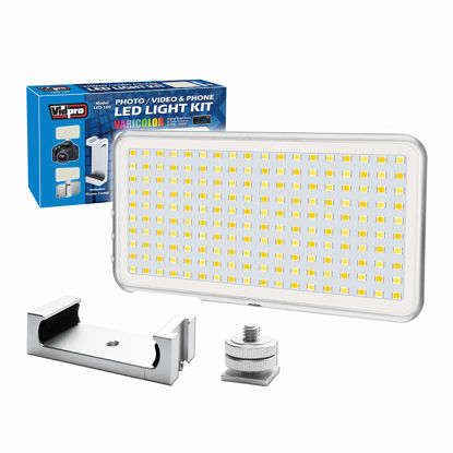 Picture of Vidpro LED-180 Micro Series Digital LED Photo & Video Light for Cameras and Smart Phones