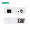 Picture of LINOVISION LR1002-1ET POE IP Over Coax EOC Transmitter Single Port Long Reach Ethernet Over Coax Extender for CCTV IP Camera(Transmitter Only)