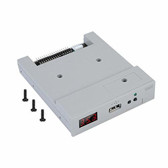 Picture of fosa Floppy Emulator 3.5 Inch 1.44MB SFR1M44-U100 SSD USB Floppy Drive Emulator Plug and Play with LED Display for 1.44MB Floppy Disk Drive Industrial Control Equipment