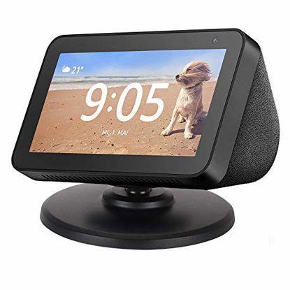 Picture of Beuya Echo Show 5 Adjustable Stand & Echo Spot Adjustable Stand, Smart Speaker Echo Magnetic Base (Black)