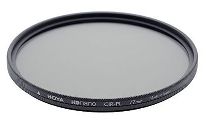 Picture of Hoya HD Nano PL-CIR Filter (72 mm), Black.