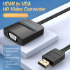 Picture of HDMI to VGA VENTION HDMI (Computer, Desktop, Laptop) to VGA (Monitor, TV, Projector) Adapter Male to Female Cable 1080P Analog to Digital Video Audio Converter Compatible with PS4 PS5 and Xbox 0.5FT