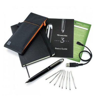 Picture of Livescribe 3 Smartpen Moleskine Edition for iOS & Android Phones &Tablets (APX-00019)