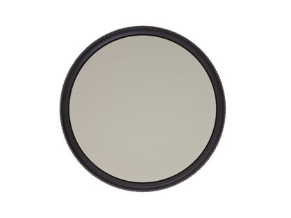 Picture of Heliopan 40.5mm Slim Circular Polarizer Filter (740580) with specialty Schott glass in floating brass ring