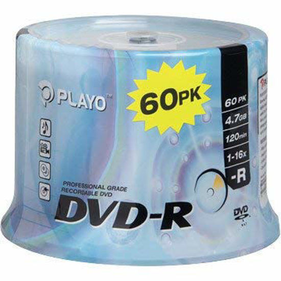 Picture of Playo 60/Pack 4.7GB DVD R, Spindle