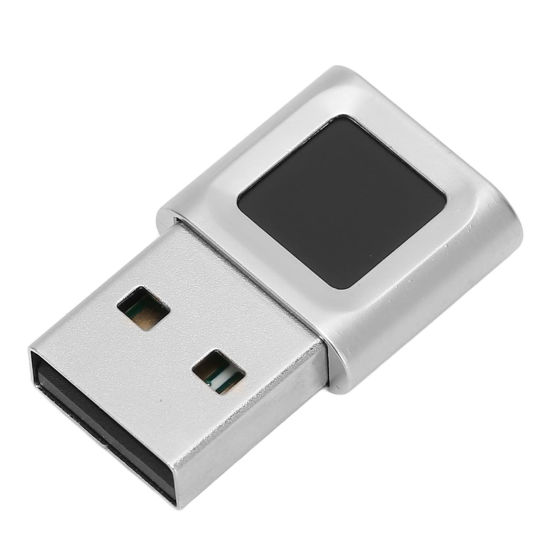 Picture of USB Fingerprint Key Reader, Hello Fingerprint Scanner, 360 Degree Touch Speedy Matching, Anti Spoofing Fingerprint Sensor for PC Windows