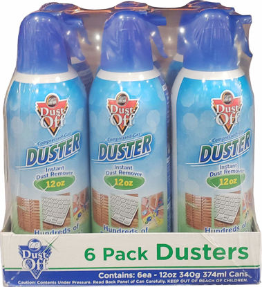 Picture of Falcon Dust-Off Professional Compressed Gas 12oz. (6-Pack) (DSXLP6-6205)