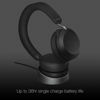 Picture of Jabra Evolve2 75 Wireless Headset Stereo UC with Stand, Bluetooth Dongle, Compatible with Zoom, Webex, Skype, Smartphones, Tablets, PC/MAC, 27599-989-989, Global Teck Gold Support Plan Included