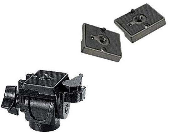 Picture of Manfrotto 234RC Monopod Swivel Head with Quick Release and Two Replacement Plates for The RC2 Rapid Connect Adapter