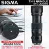 Picture of Sigma 100-400mm f/5-6.3 DG OS HSM Contemporary Lens for Canon EF + Sigma USB Dock with Altura Photo Essential Accessory Bundle