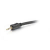 Picture of C2G 02444 Velocity DB9 Male to 3.5mm Male Serial RS232 Adapter Cable, Black (1.5 Feet, 0.45 Meters)