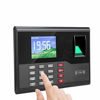 Picture of Fingerprint Attendance Machine, AC121 TCP/IP Biometric Fingerprint Employee Time Clock Machine Attendance Recorder Employee Payroll Recorder Machine(US Plug)