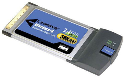 Picture of Cisco-Linksys WPC54GX4 Wireless-G Notebook Adapter with SRX 400