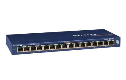 Picture of NETGEAR ProSafe GS116 16-Port Gigabit Ethernet Switch