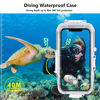 Picture of Diving Case for iPhone 13/12/11 Pro Max, PULUZ Professional Underwater Photography Housings Case [40m/131ft], Diving Surfing Swimming Snorkeling Photography Housings Case for iPhone 13/12/11 Pro Max