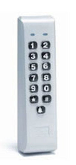 Picture of Linear 212ILM-AL Keypad Indoor/Outdoor Mullion, Satin Chrome