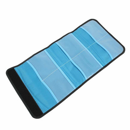 Picture of 6 Pockets Lens Filter Case Nylon Camera Filter Lens Case Large Capacity Filter Lens Case Camera Filter Lens Bag for Square Filter or Round Filter with Maximum Diameter of 82mm