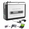 Picture of CHICTRY Portable USB Cassette Tape to MP3 PC Converter Capture Stereo Audio Music Player with Earphone