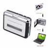 Picture of CHICTRY Portable USB Cassette Tape to MP3 PC Converter Capture Stereo Audio Music Player with Earphone