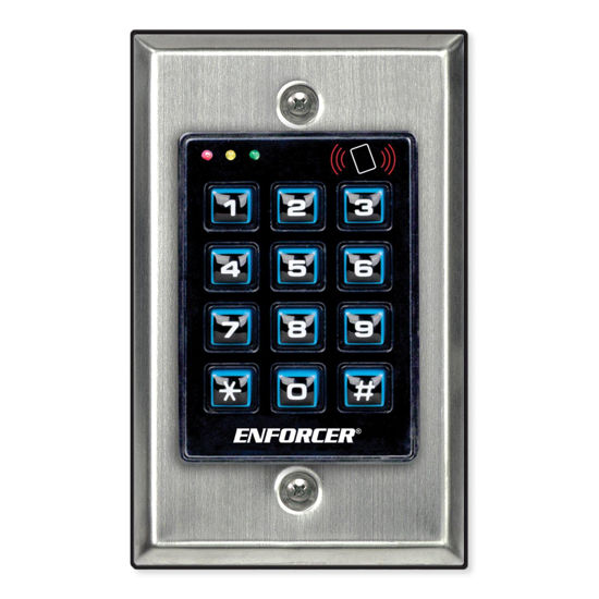 Picture of Seco-Larm Enforcer Access Control Keypad with Proximity Reader, Backlit (SK-1131-SPQ)