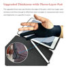 Picture of Drawing Glove, 3-Layer Palm Rejection Digital Art Glove for Graphic Tablet, Artist Gloves with Two Fingers for iPad, Paper Sketching, Smudge Guard (2 PCS, Middle)