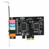 Picture of Pcie 5.1 Channel Sound Card 6 Channel Audio Card CMI8738 Chip with CD Accessories for WIN2000 / for XP/for Vista/for Win7 / 8/10 Linux