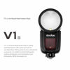 Picture of Godox V1-S TTL Round Head Flash Speedlite 1/8000s HSS, 1.5 sec. Recycle Time, 2600mAh Lithium Battery, 10 Level LED Modeling Lamp with AK-R1 Round Head Accessories for Sony