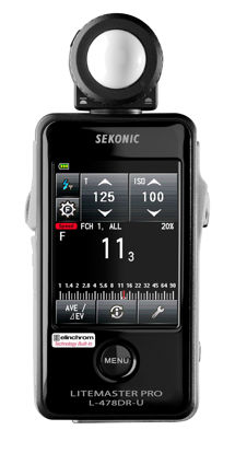 Picture of New Sekonic L-478DR-U-EL Lightmeter For Elinchrom With Exclusive 3-Year Warranty